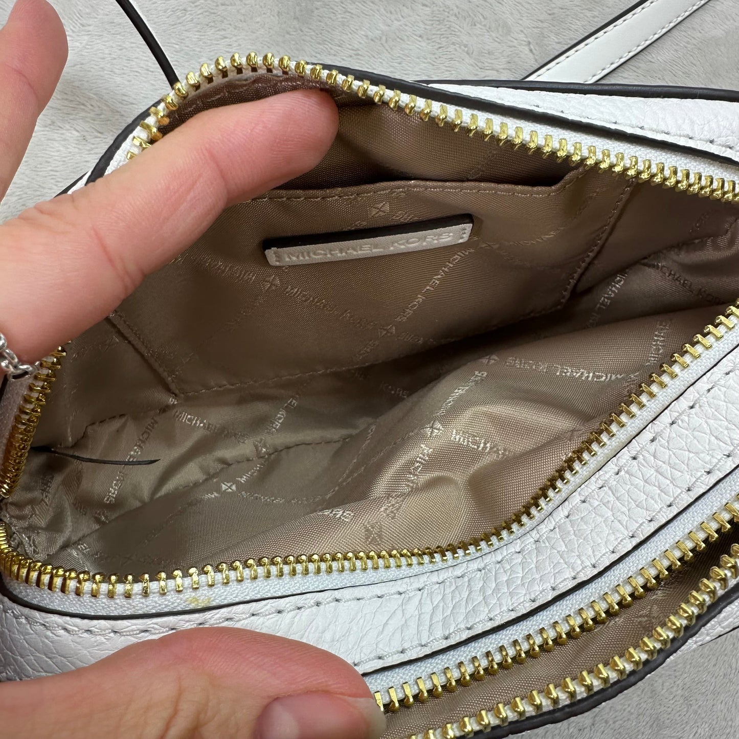 Crossbody Designer By Michael Kors, Size: Small