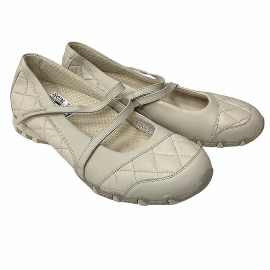 Shoes Flats By Skechers In Tan, Size:11