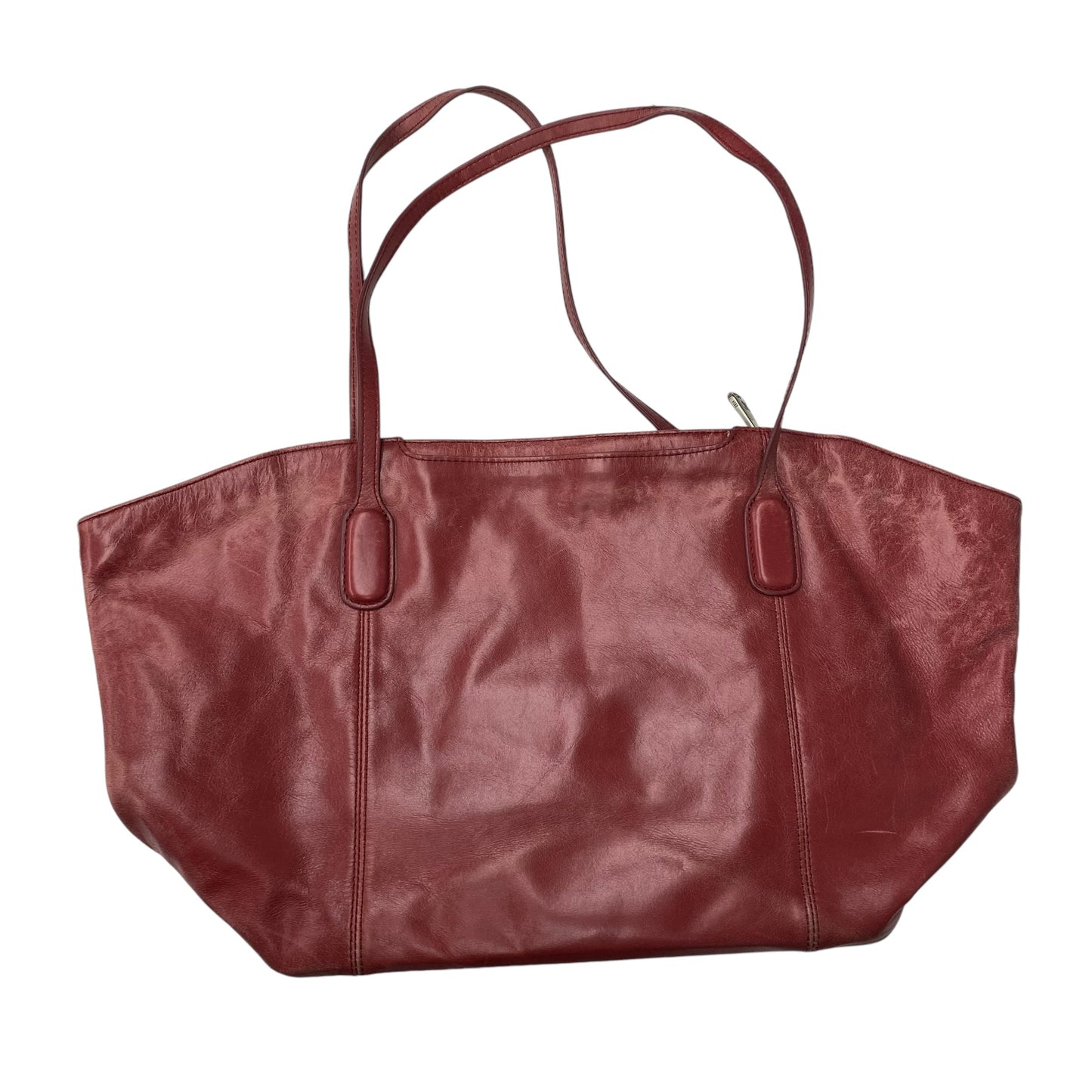 Handbag Leather By Hobo Intl In Red, Size:Medium