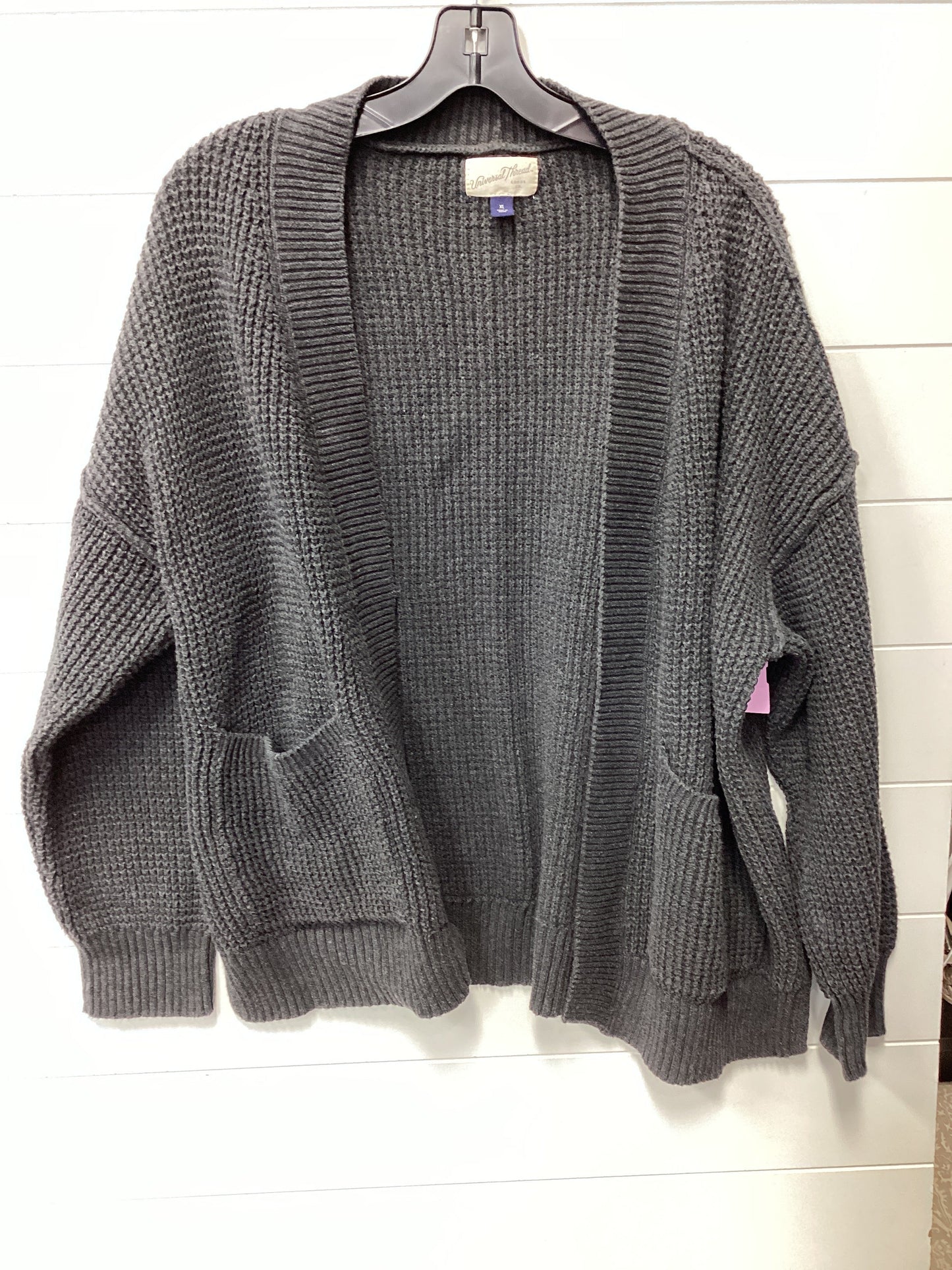 Sweater Cardigan By Universal Standard In Grey, Size:Xl