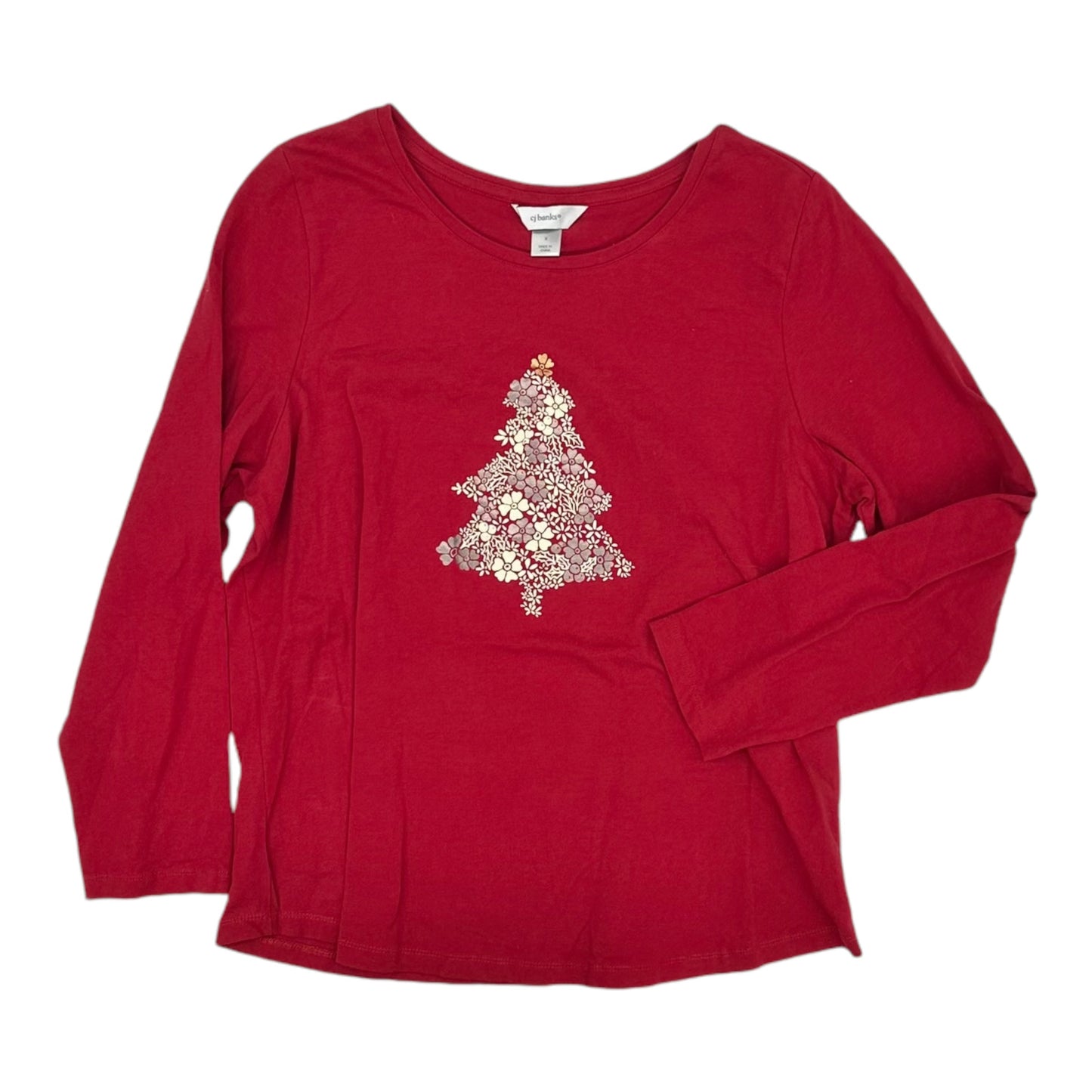 Top Ls By Cj Banks In Red, Size:1X