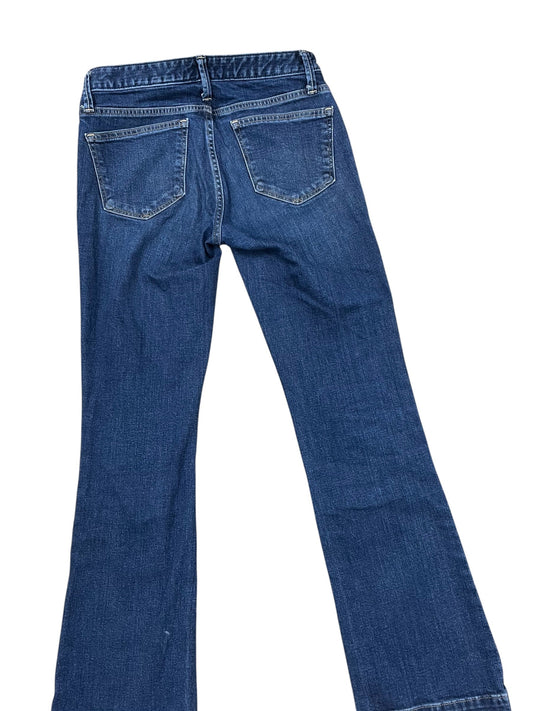 Jeans Boot Cut By Gap In Blue Denim, Size:4L