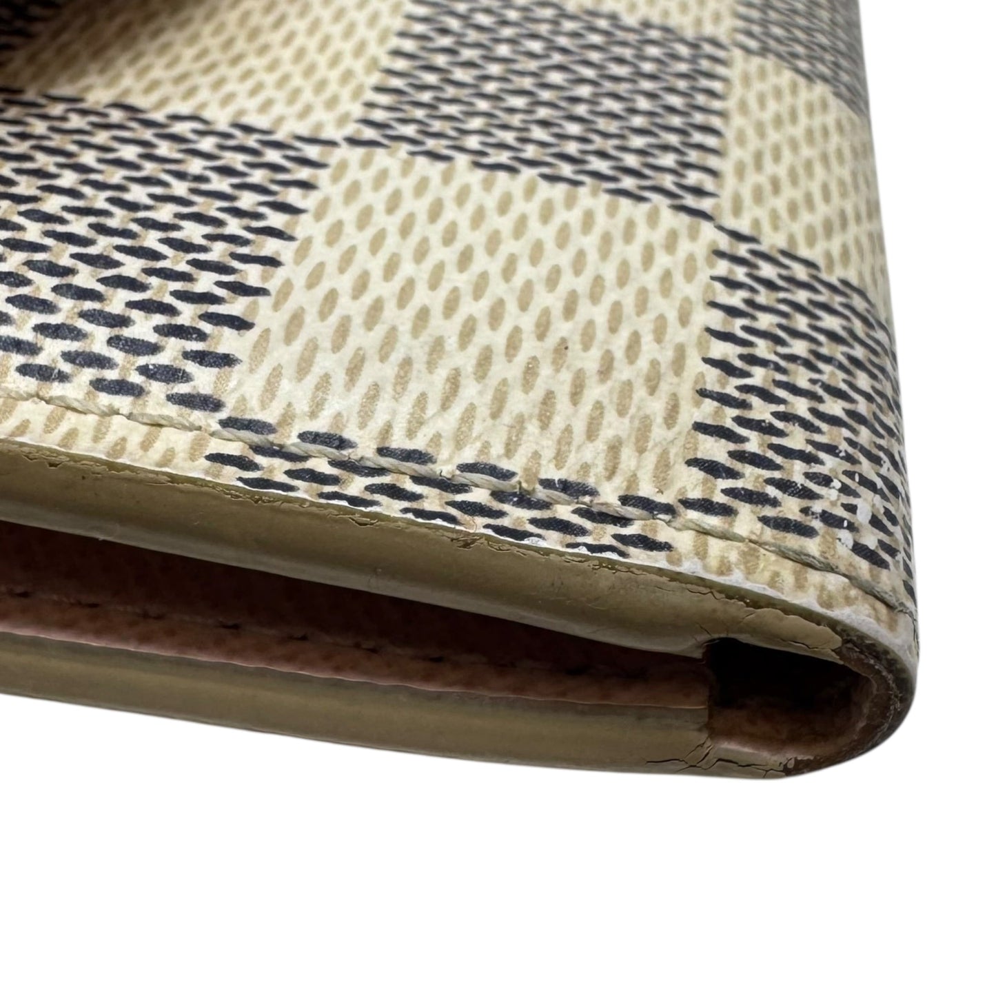 Emilie Damier Azur Wallet Luxury Designer By Louis Vuitton, Size: Medium