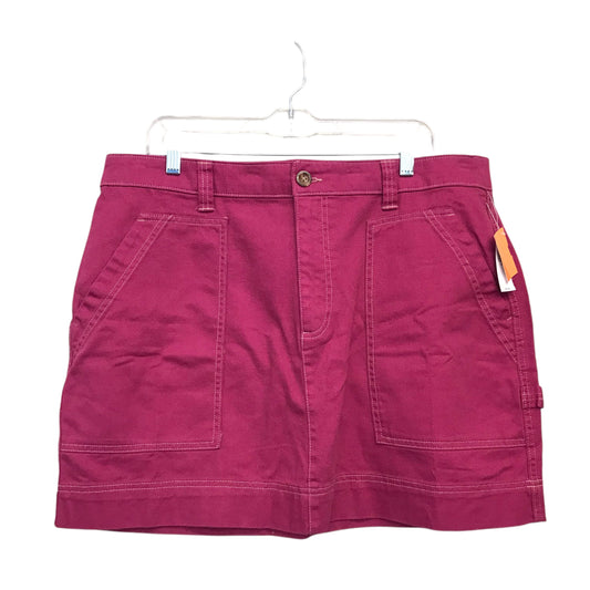 Skirt Mini & Short By Old Navy In Purple, Size:16