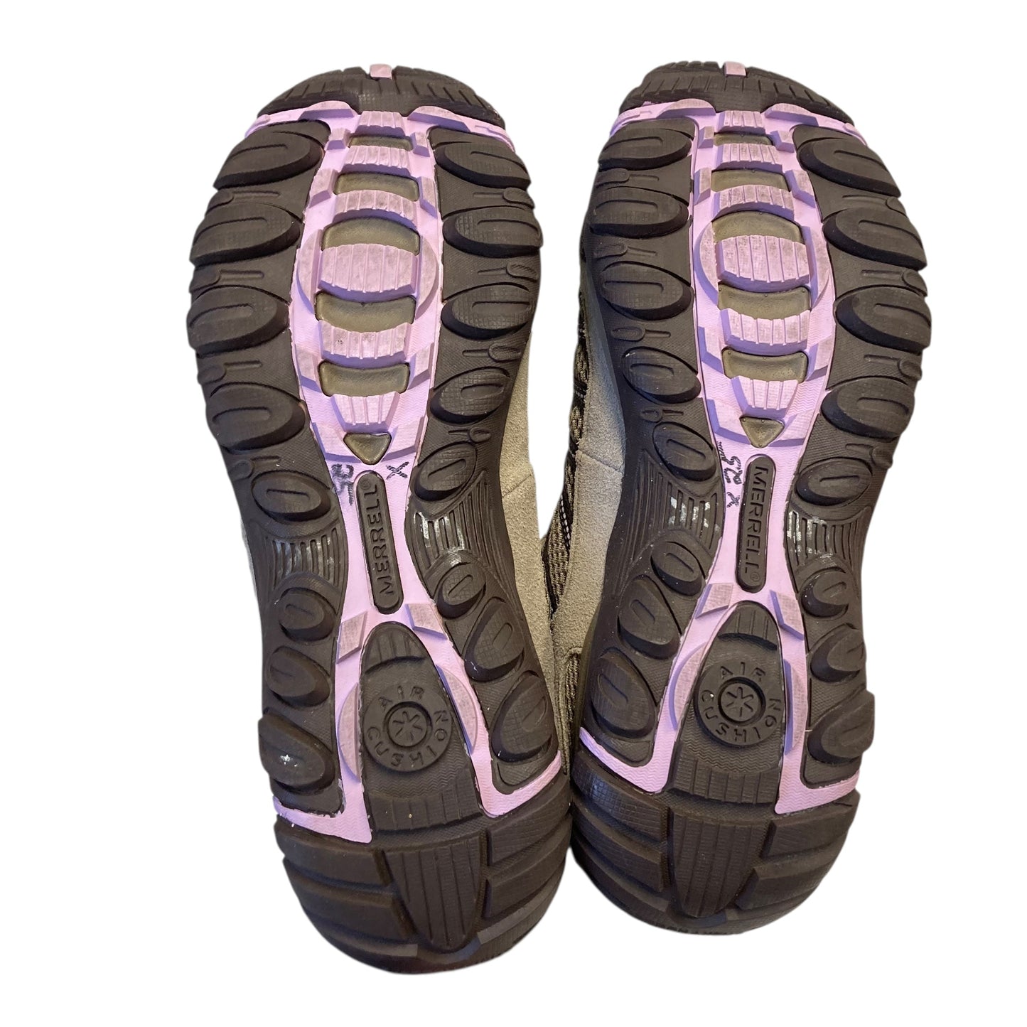 Shoes Athletic By Merrell In Tan, Size:9.5