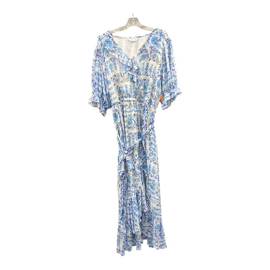 Dress Casual Maxi By Lc Lauren Conrad In Blue, Size:2X