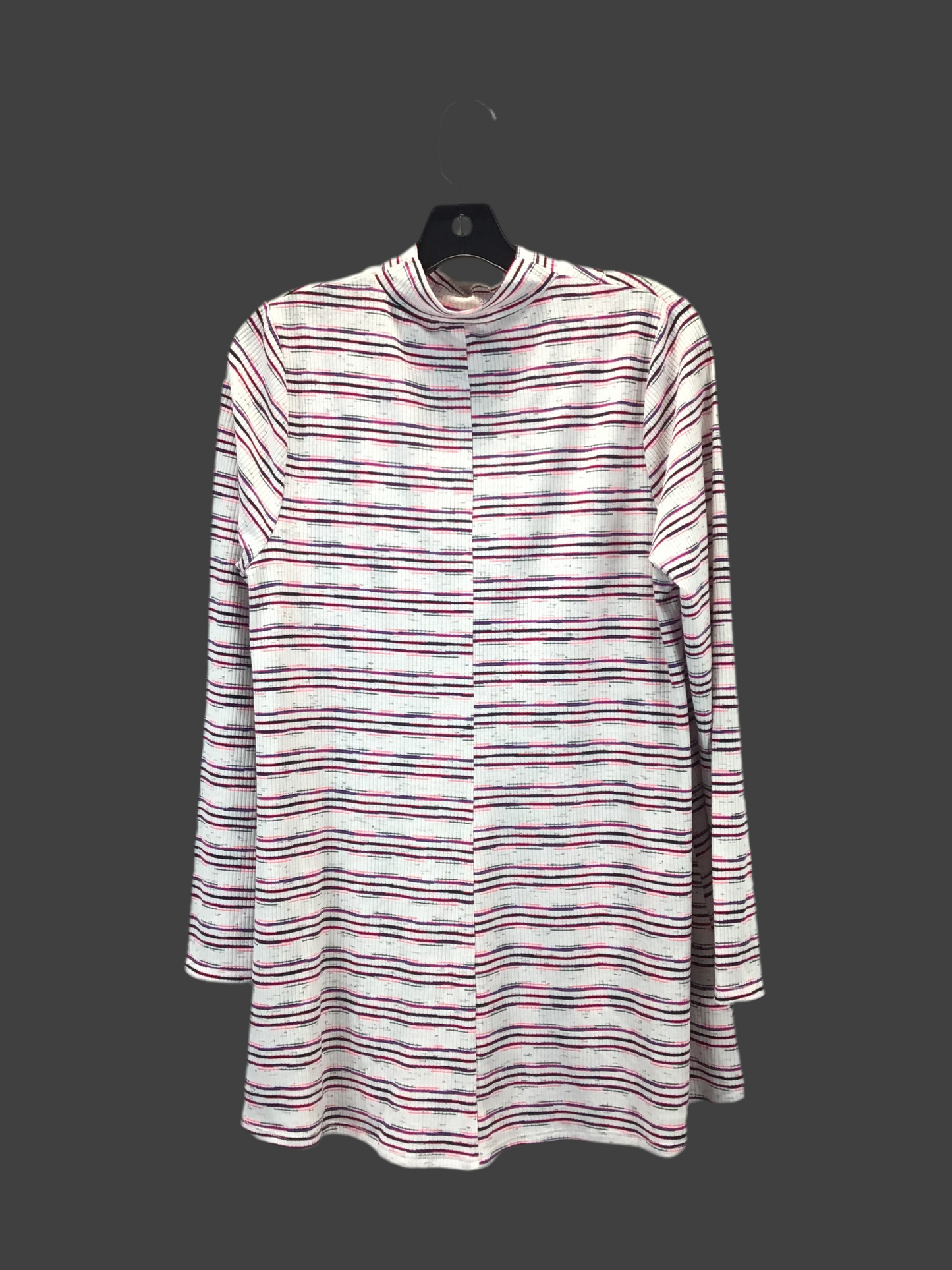 Tunic Long Sleeve By Lane Bryant In Striped, Size: 12