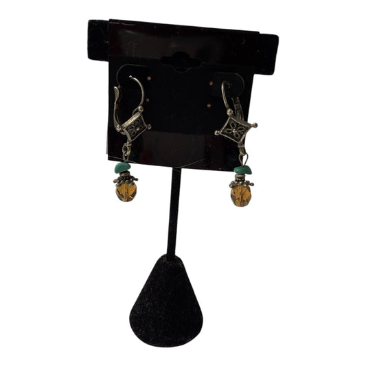 Earrings Clip  In Brown