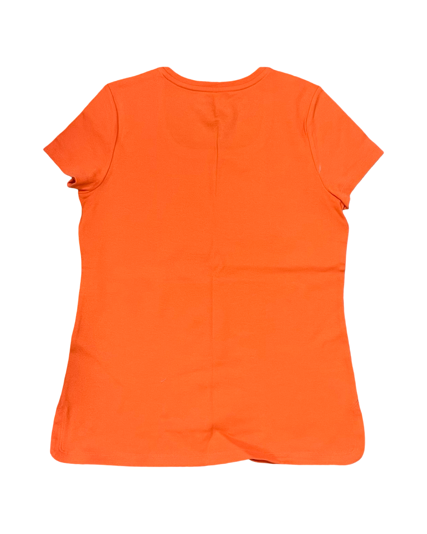 Top Ss Basic By Isaac Mizrahi In Orange, Size:Xs