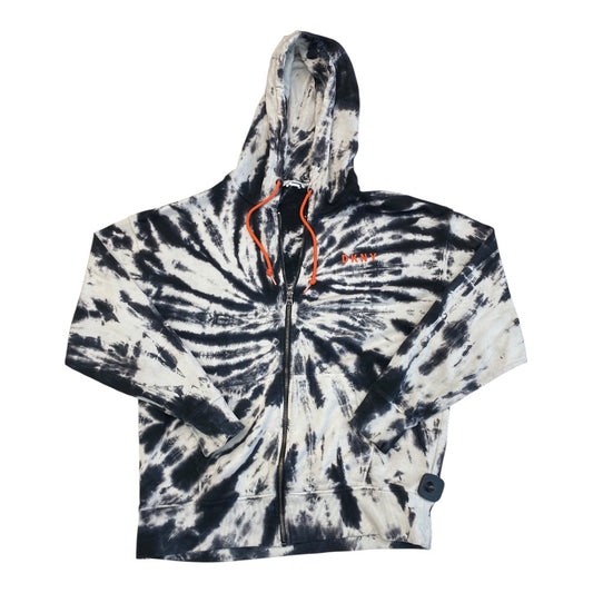 Sweatshirt Hoodie By Dkny In Tie Dye Print, Size:M