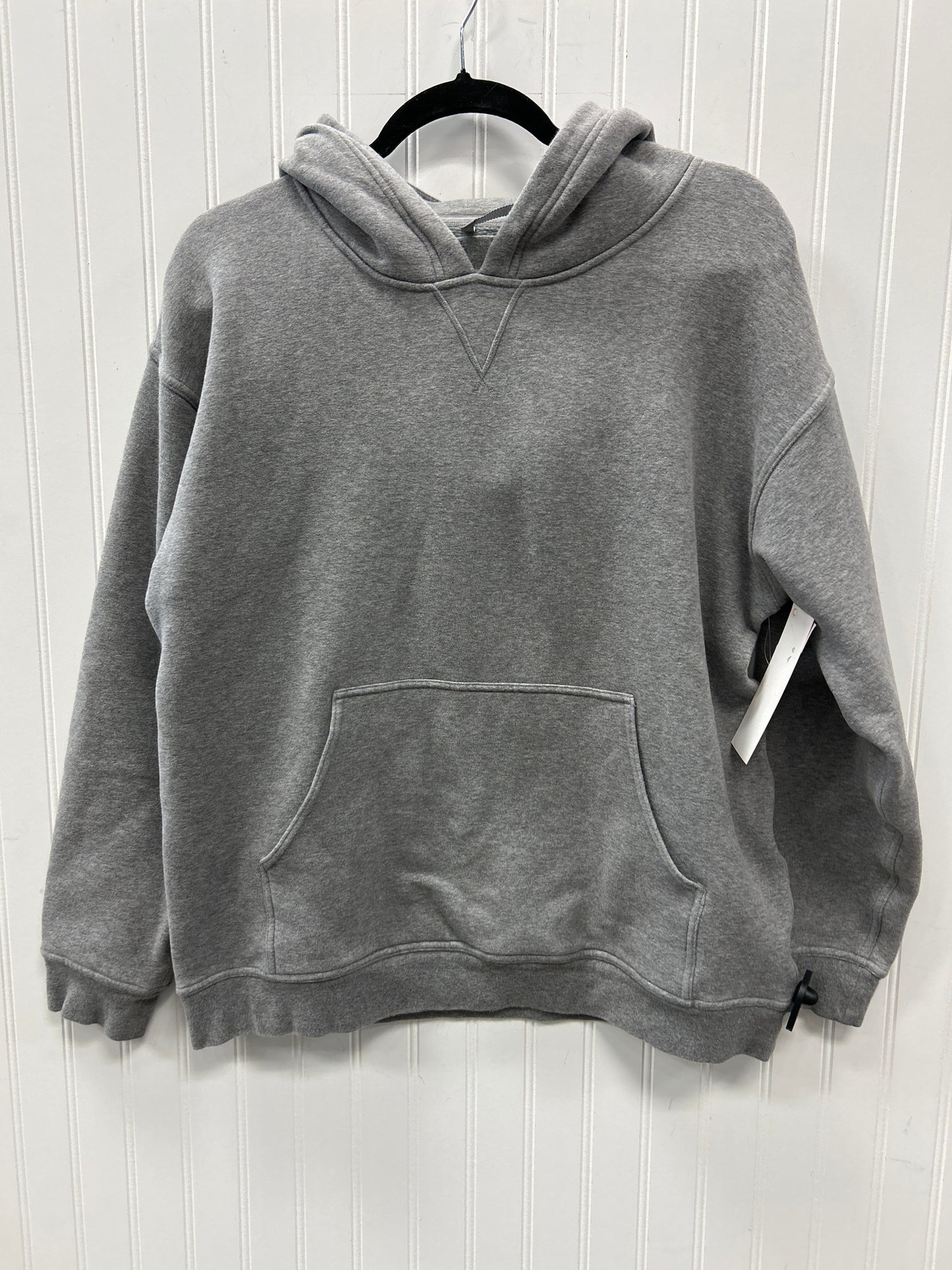 Sweatshirt Hoodie By Lululemon In Grey, Size:12
