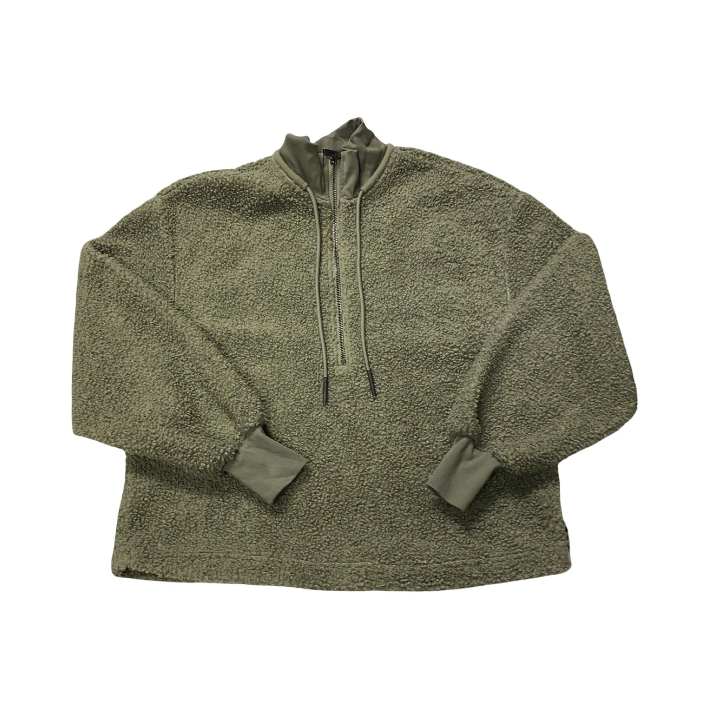 Athletic Top Ls Collar By Varley In Green, Size:Xs