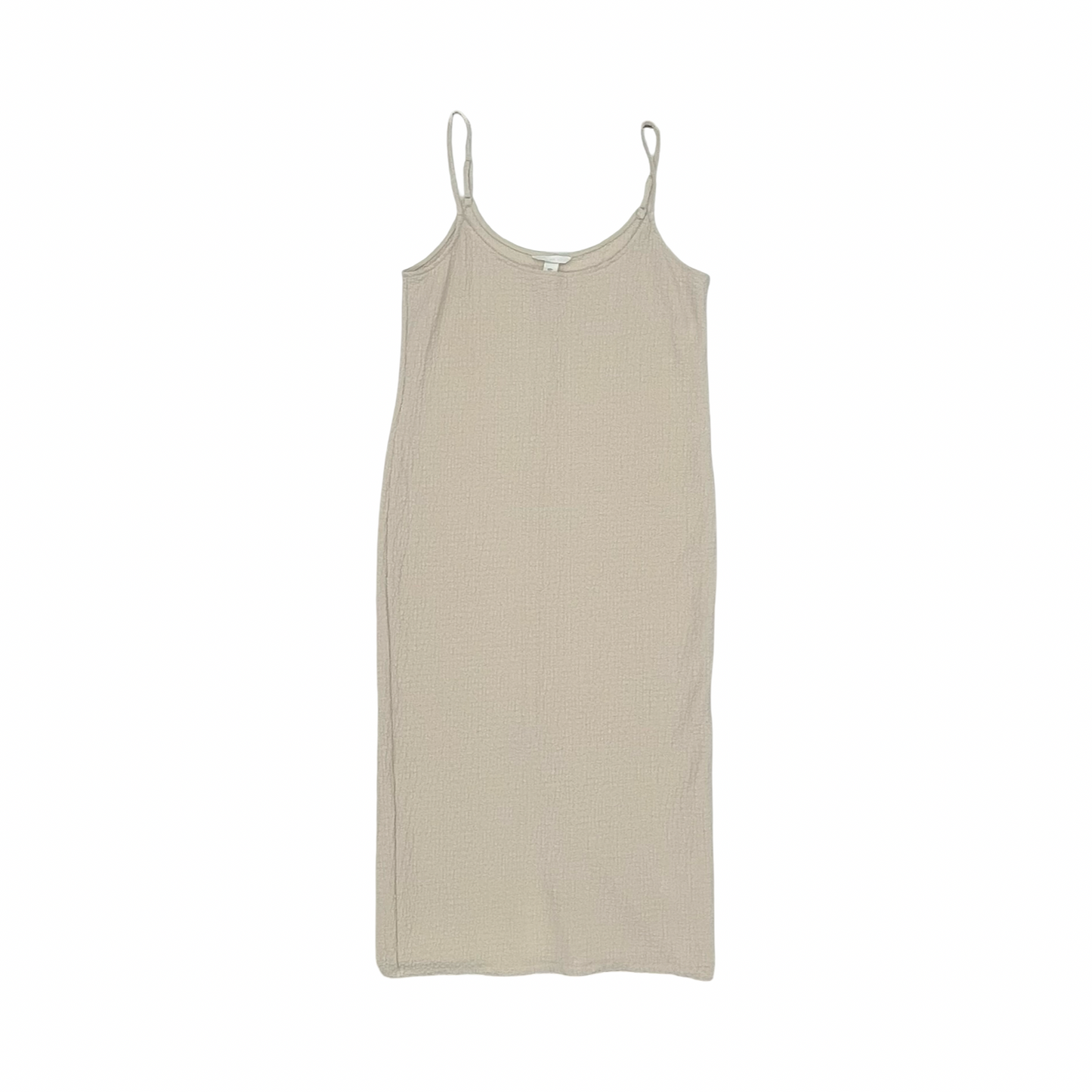 Dress Casual Midi By H&M In Tan, Size:Xl