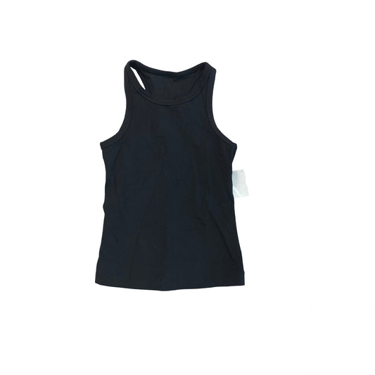 Athletic Tank Top By Lululemon In Black, Size:Xs
