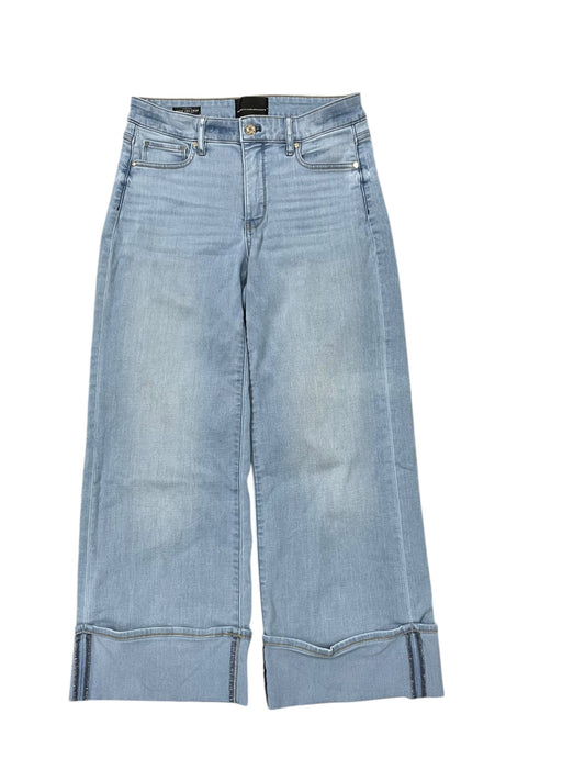 Jeans Wide Leg By White House Black Market In Blue Denim, Size:4