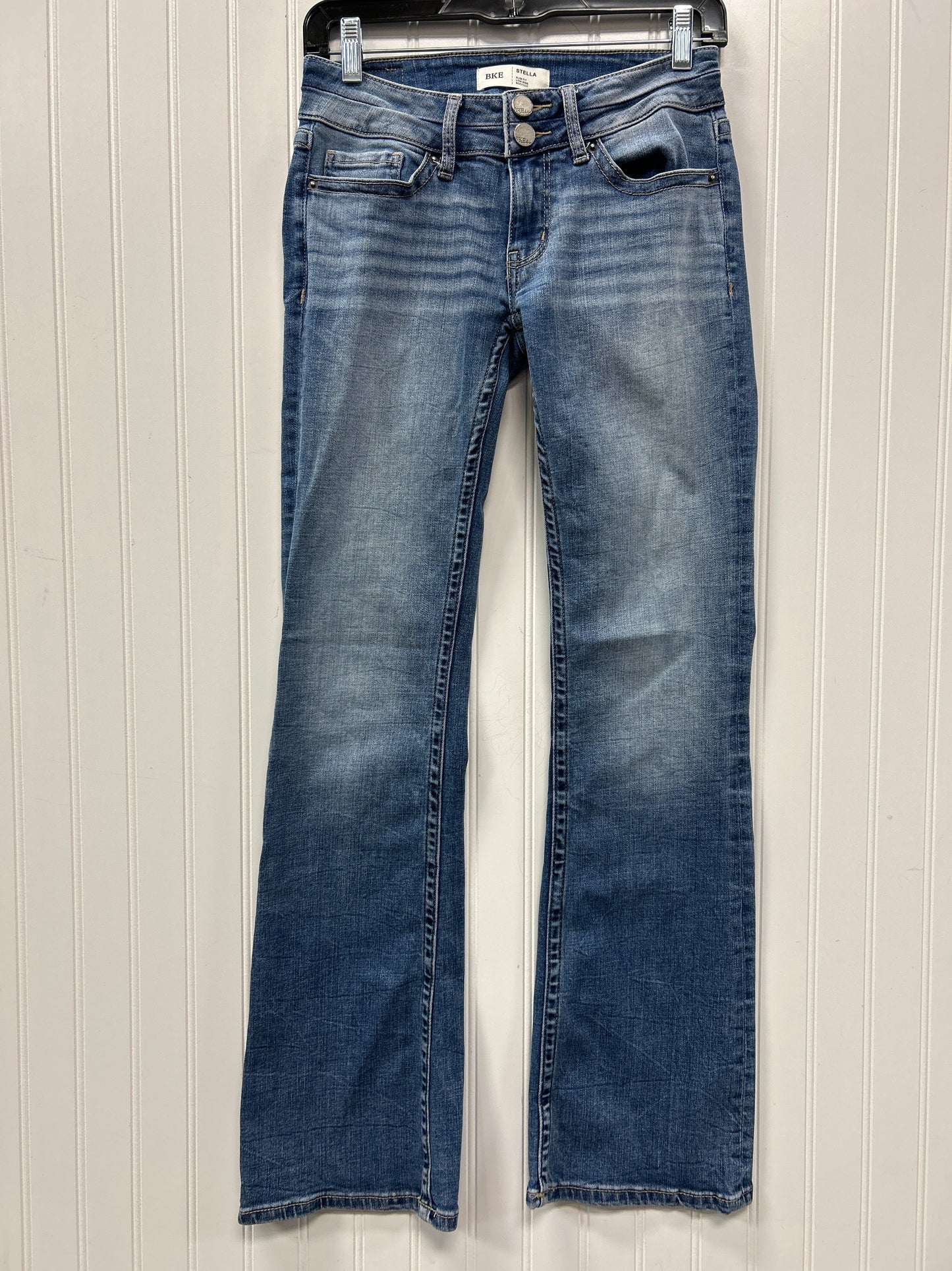 Jeans Boot Cut By Bke In Blue Denim, Size:2