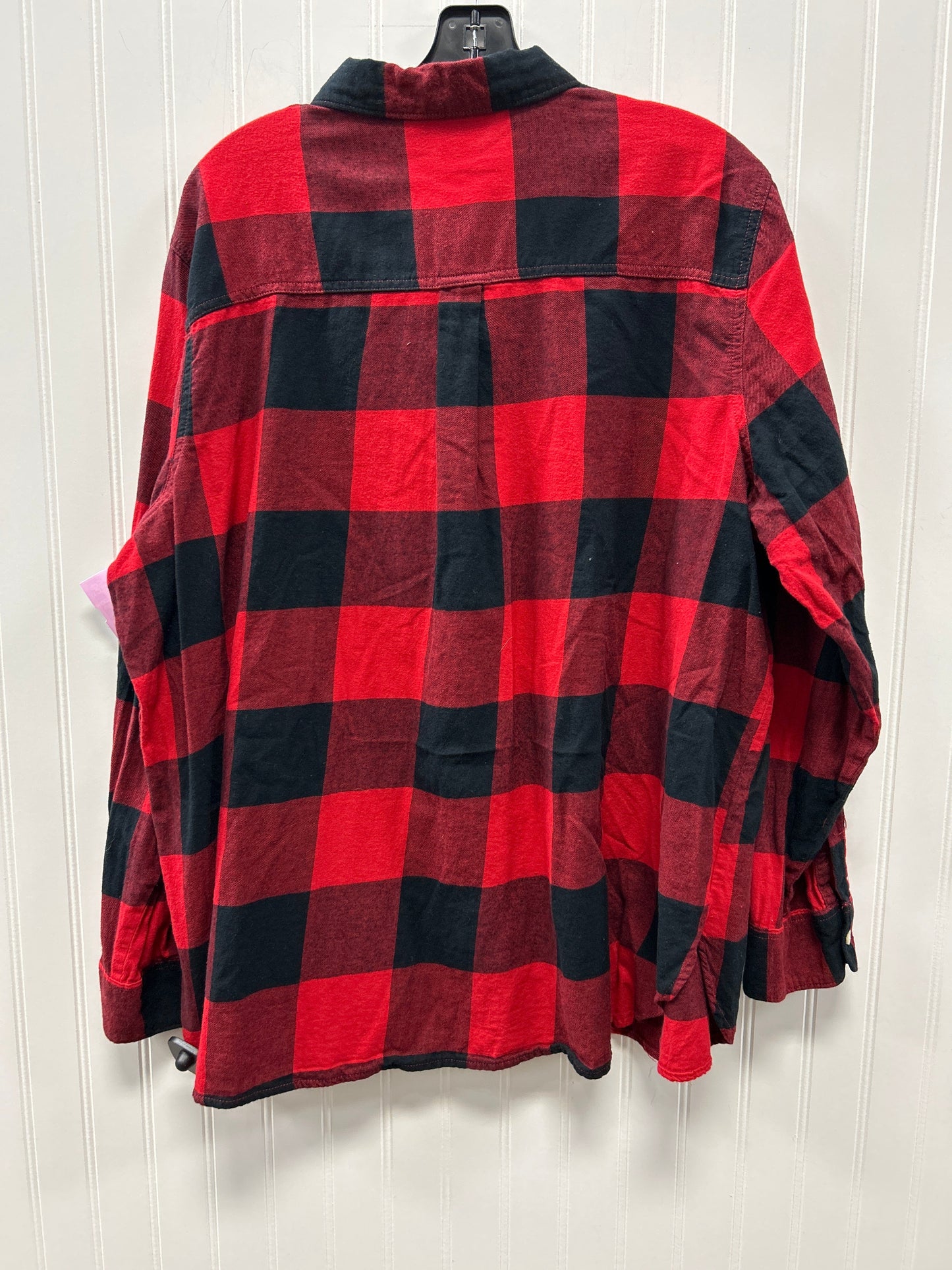 Top Ls By Old Navy In Red, Size:1X