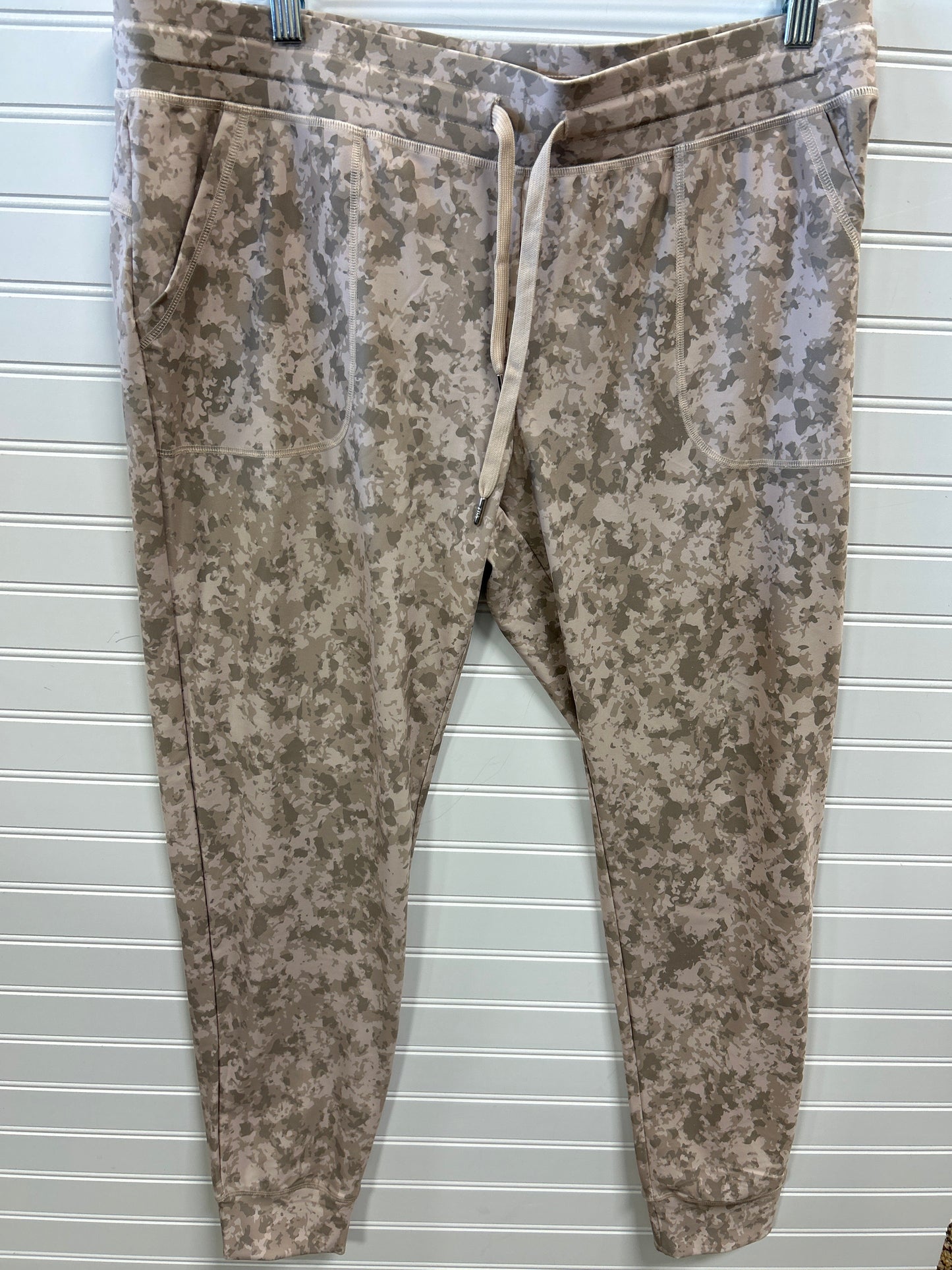 Athletic Pants By Zyia In Tan, Size:1X