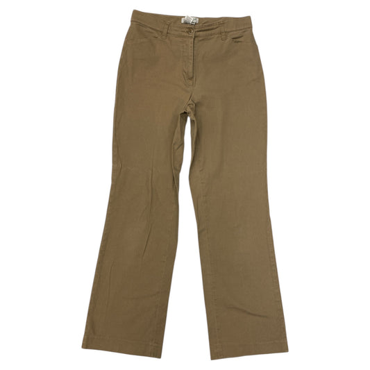 Jeans Wide Leg By Coldwater Creek In Brown, Size:8