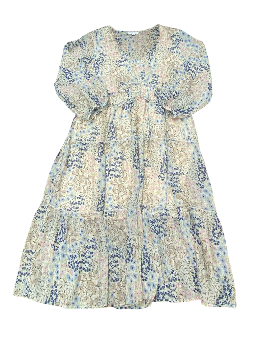 Dress Party Long By Ophelia Roe In Multi, Size:2X