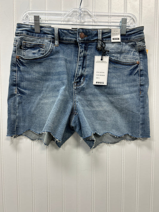 Shorts By Judy Blue In Blue Denim, Size:L