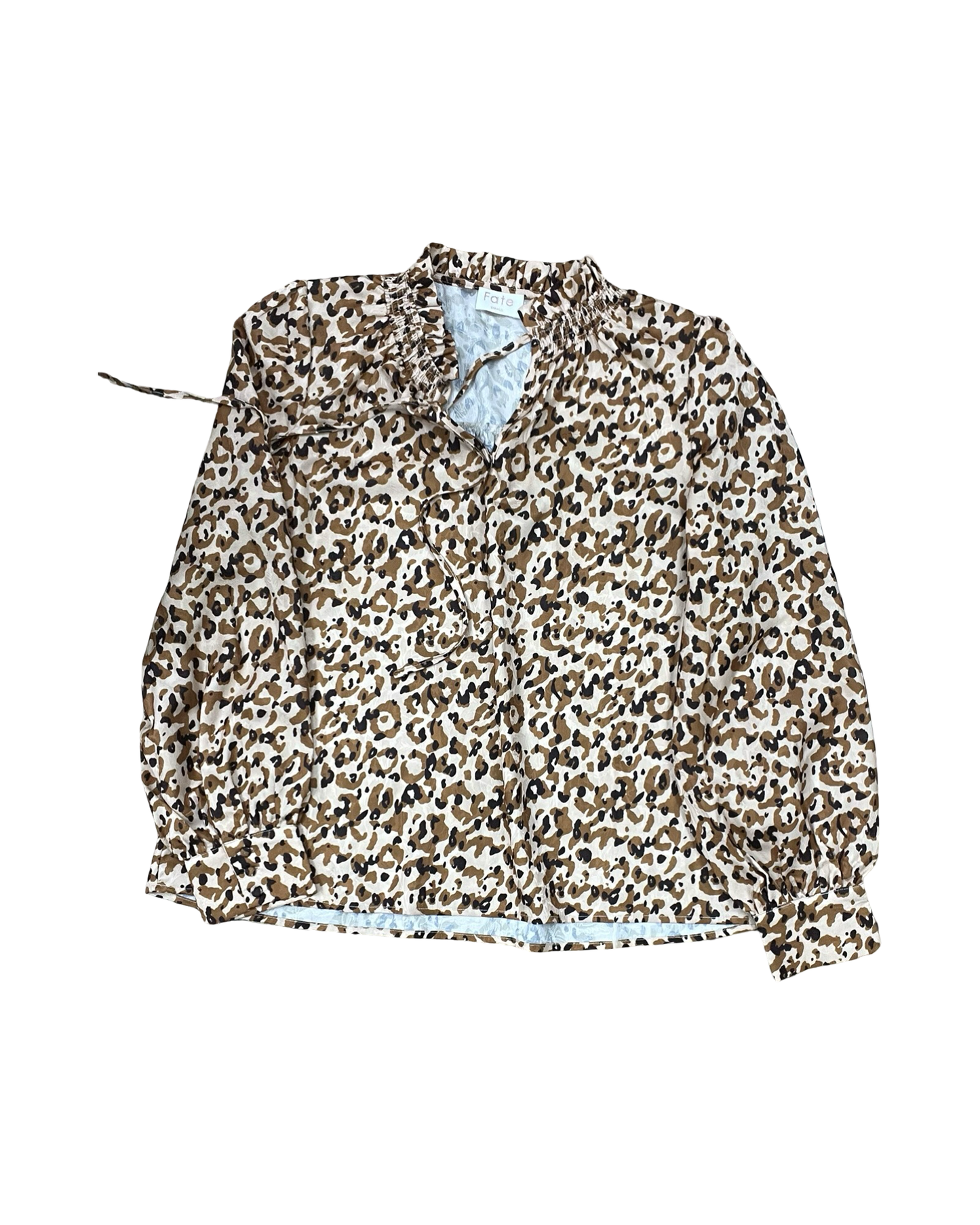 Top Ls By Fate In Brown & Gold, Size:S