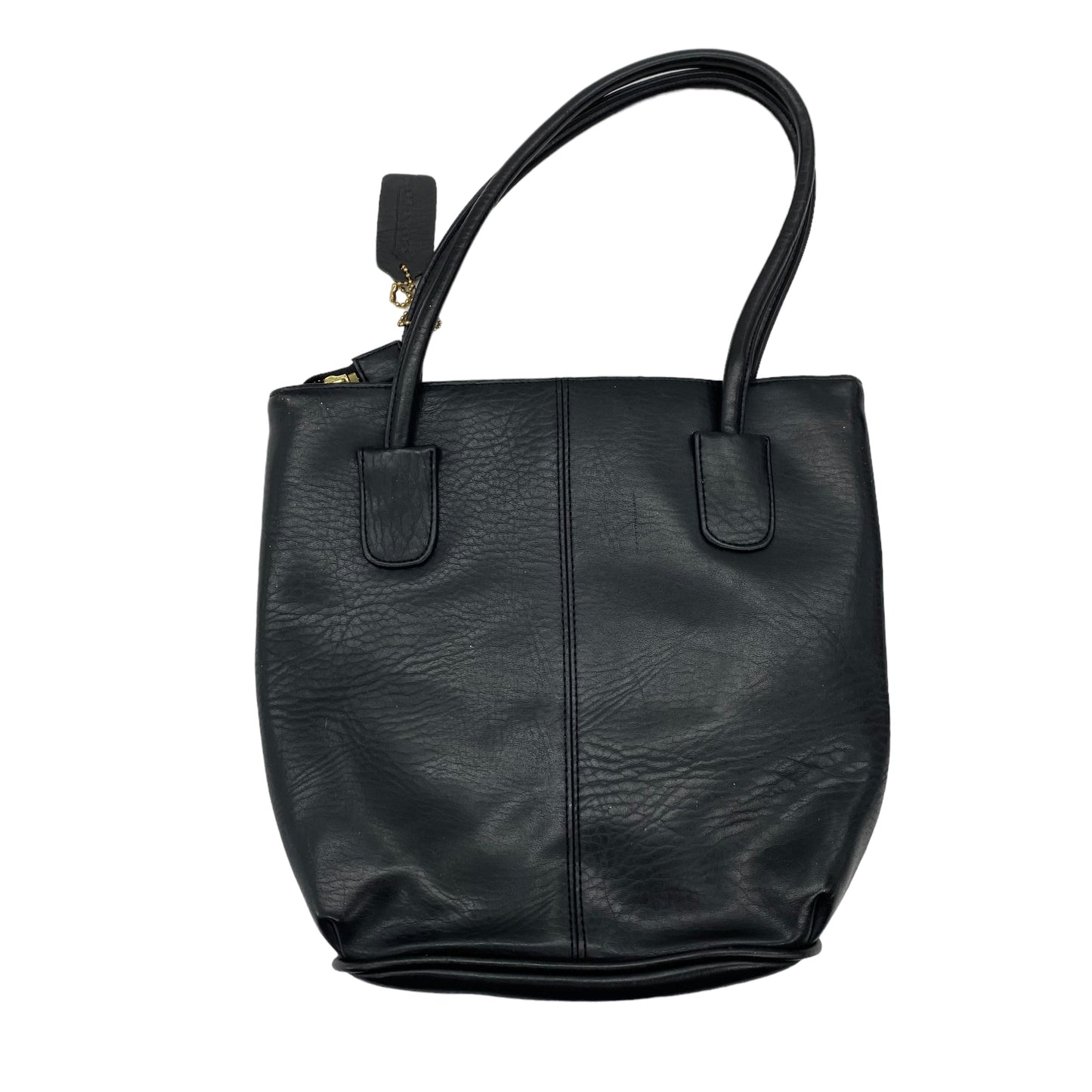 BLACK HANDBAG LEATHER by WILSONS LEATHER Size:MEDIUM