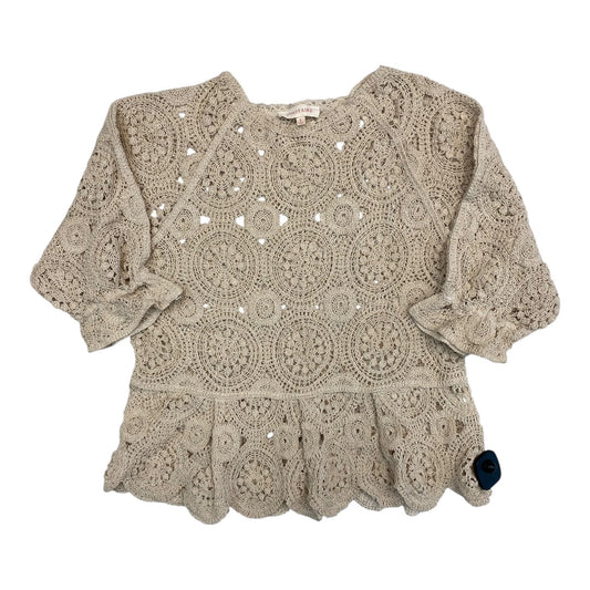 Top Ss By Solitaire In Cream, Size:S