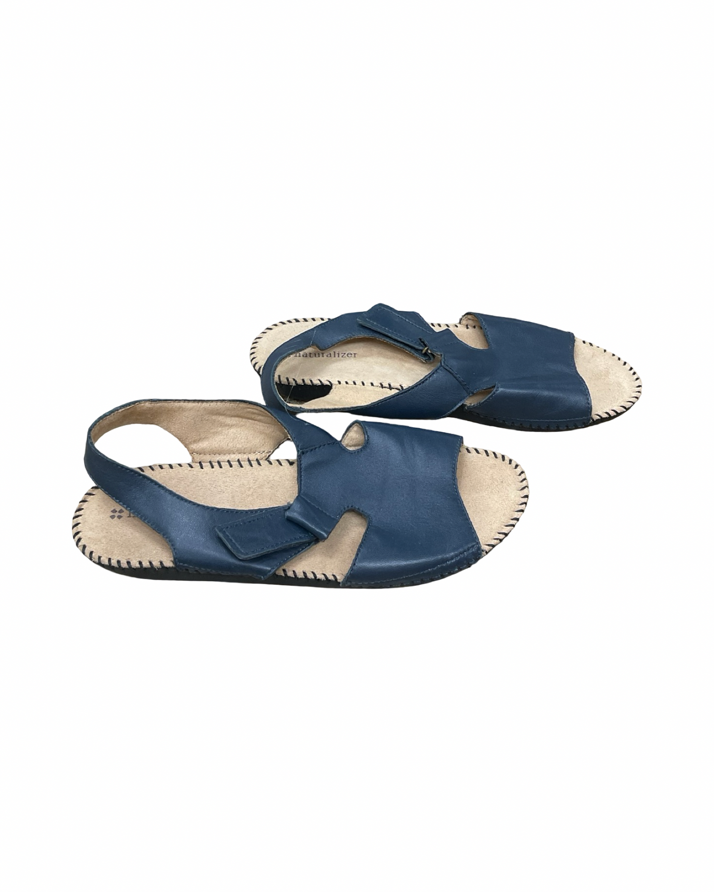 Sandals Flats By Naturalizer In Blue, Size:9