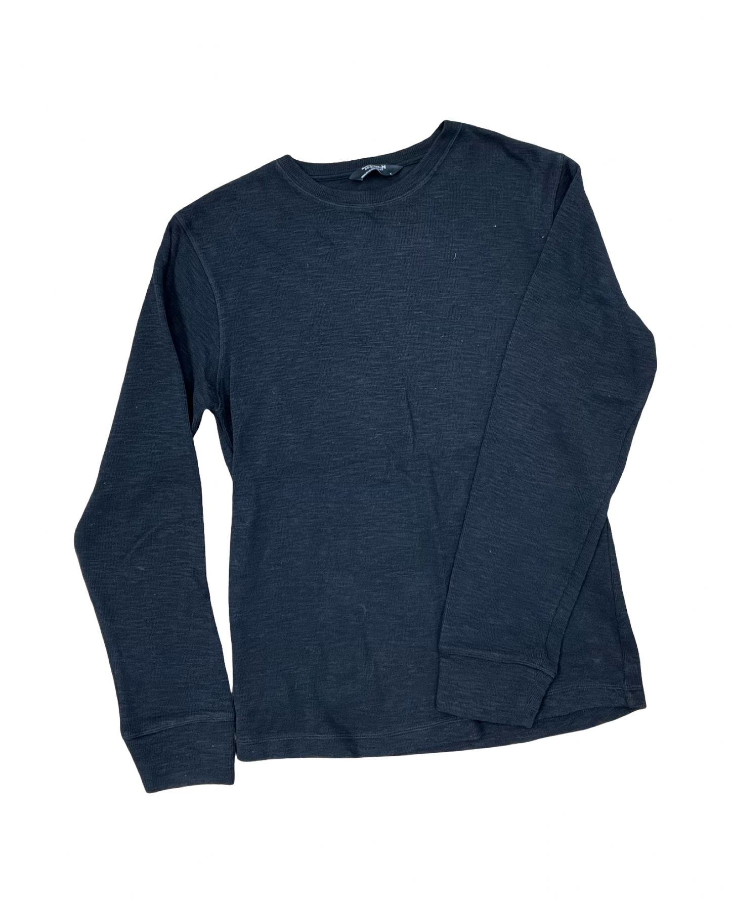 Top Ls By Members Mark In Black, Size:S