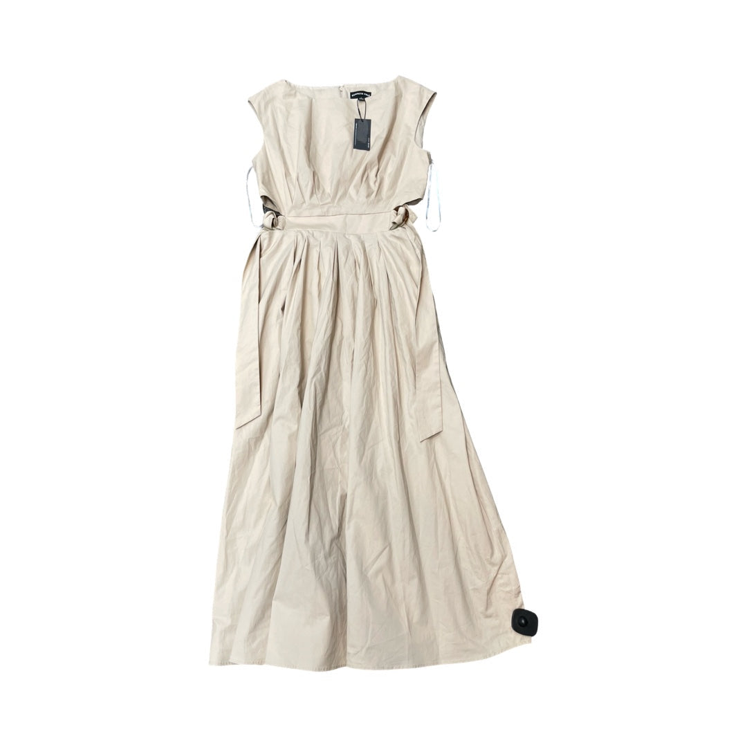 Dress Casual Maxi By Kenneth Cole In Tan, Size:8