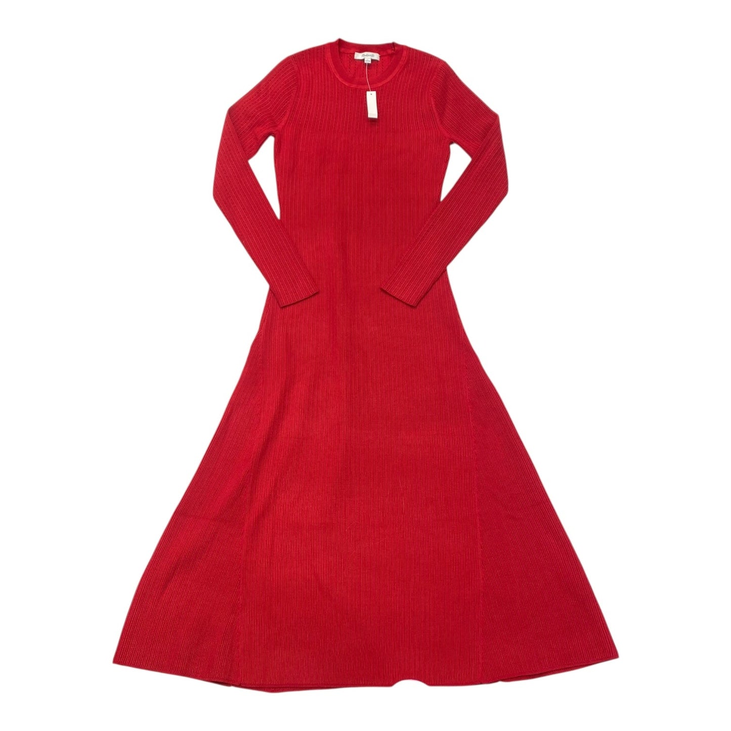 Dress Sweater By Madewell In Red, Size:S