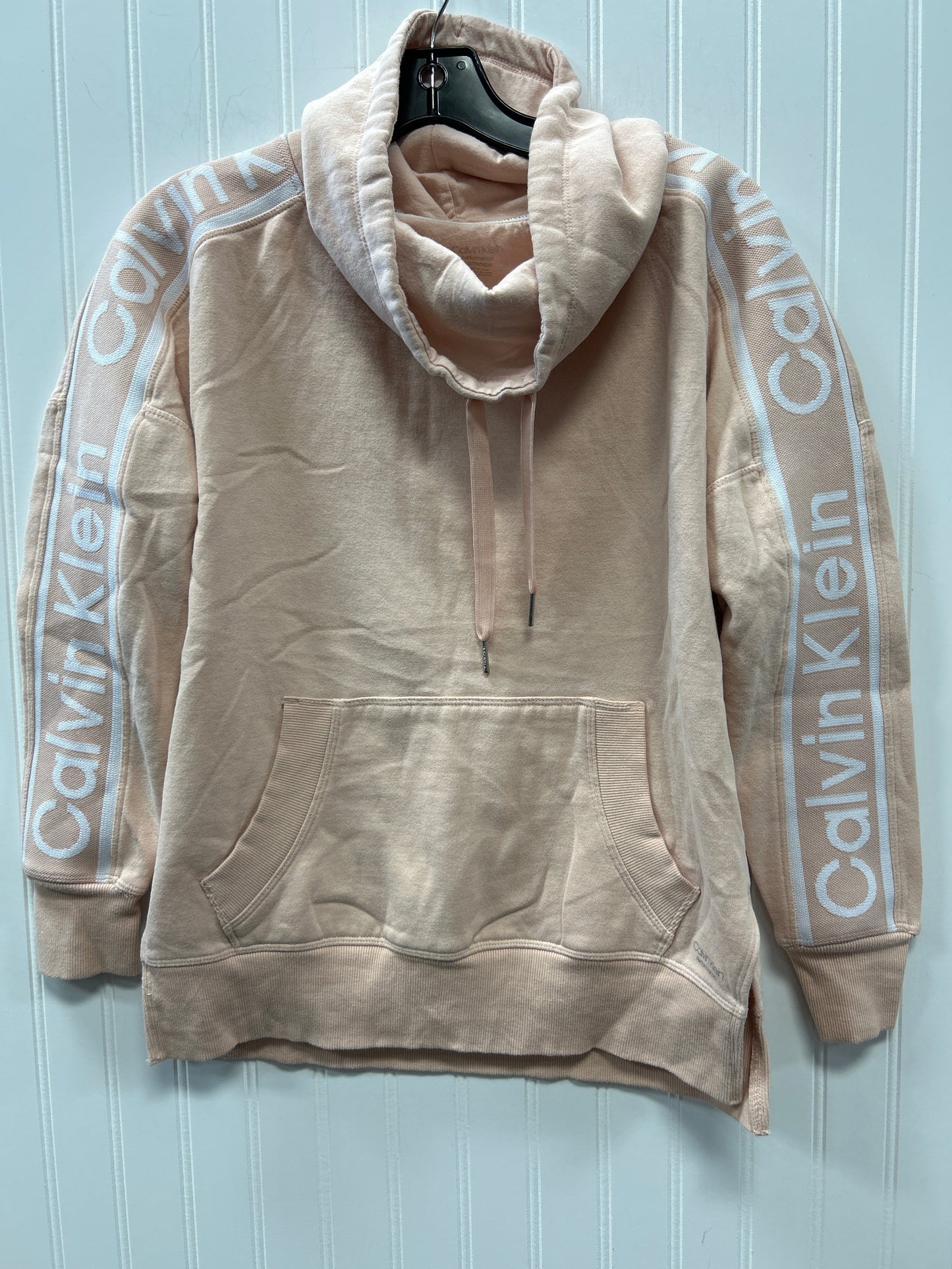 Sweatshirt Collar By Calvin Klein In Pink, Size:Xs