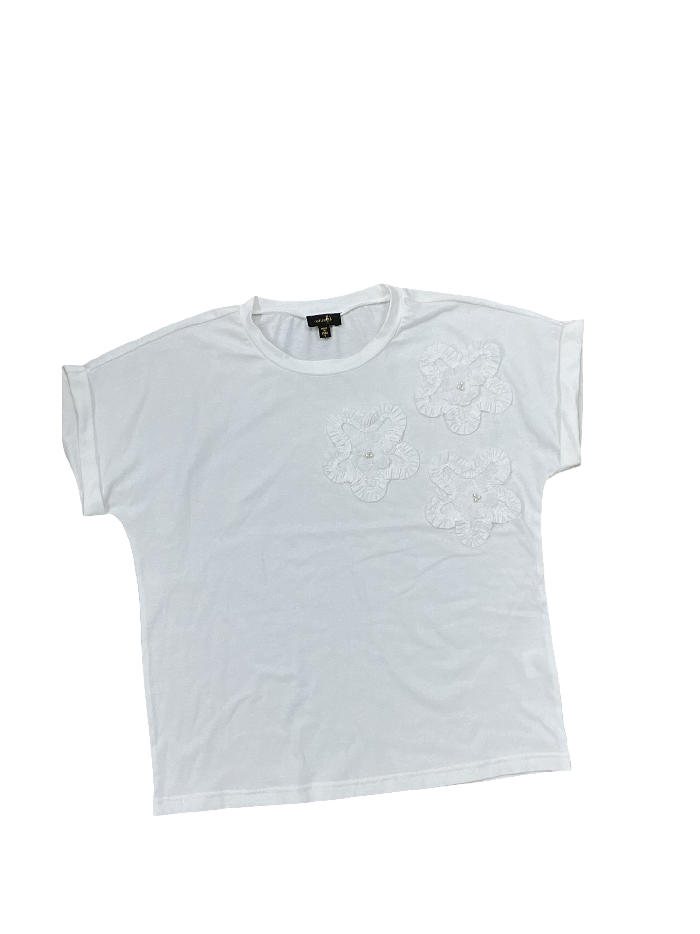 Top Ss By Ontwelfth In White, Size:S