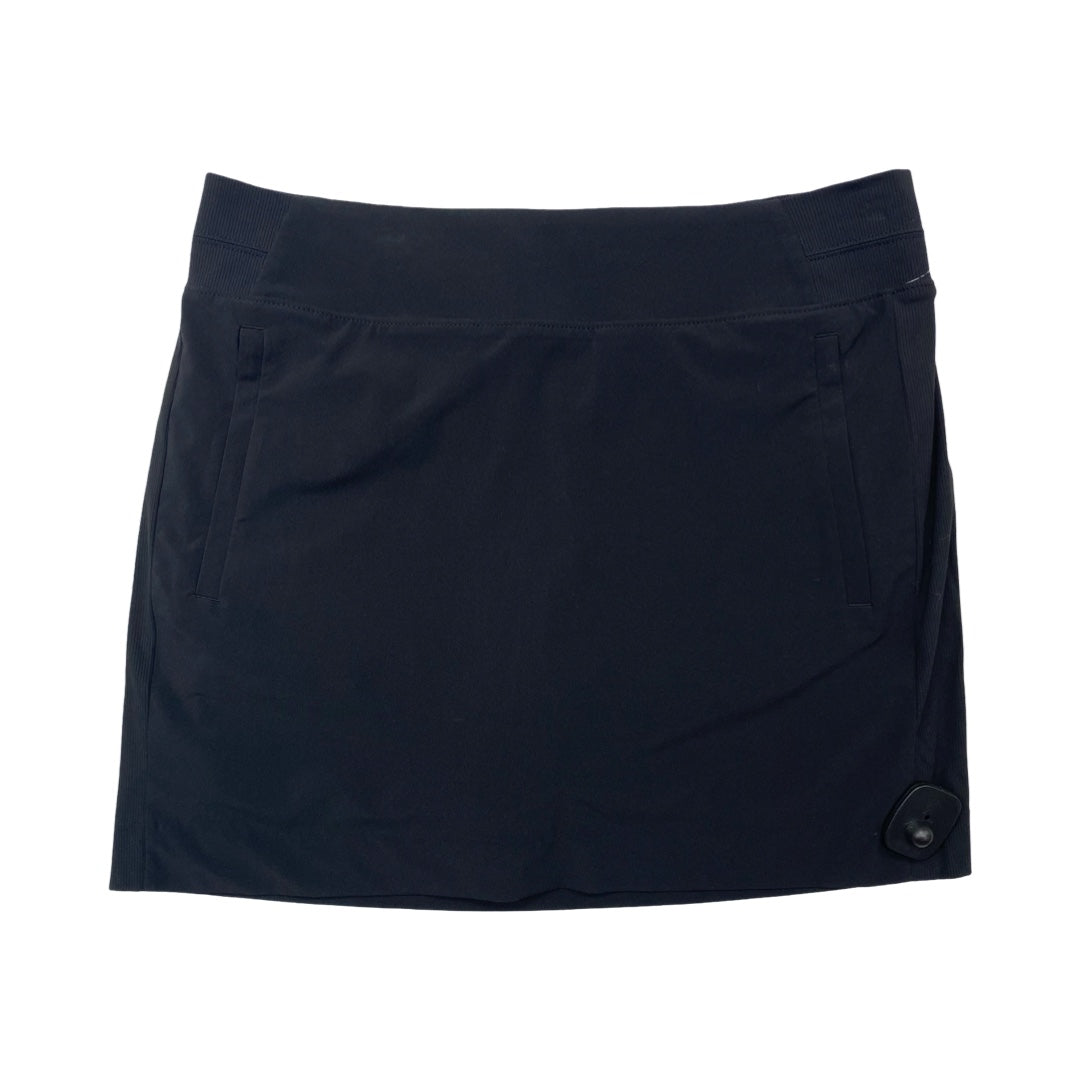 Athletic Skort By Athleta In Black, Size:12