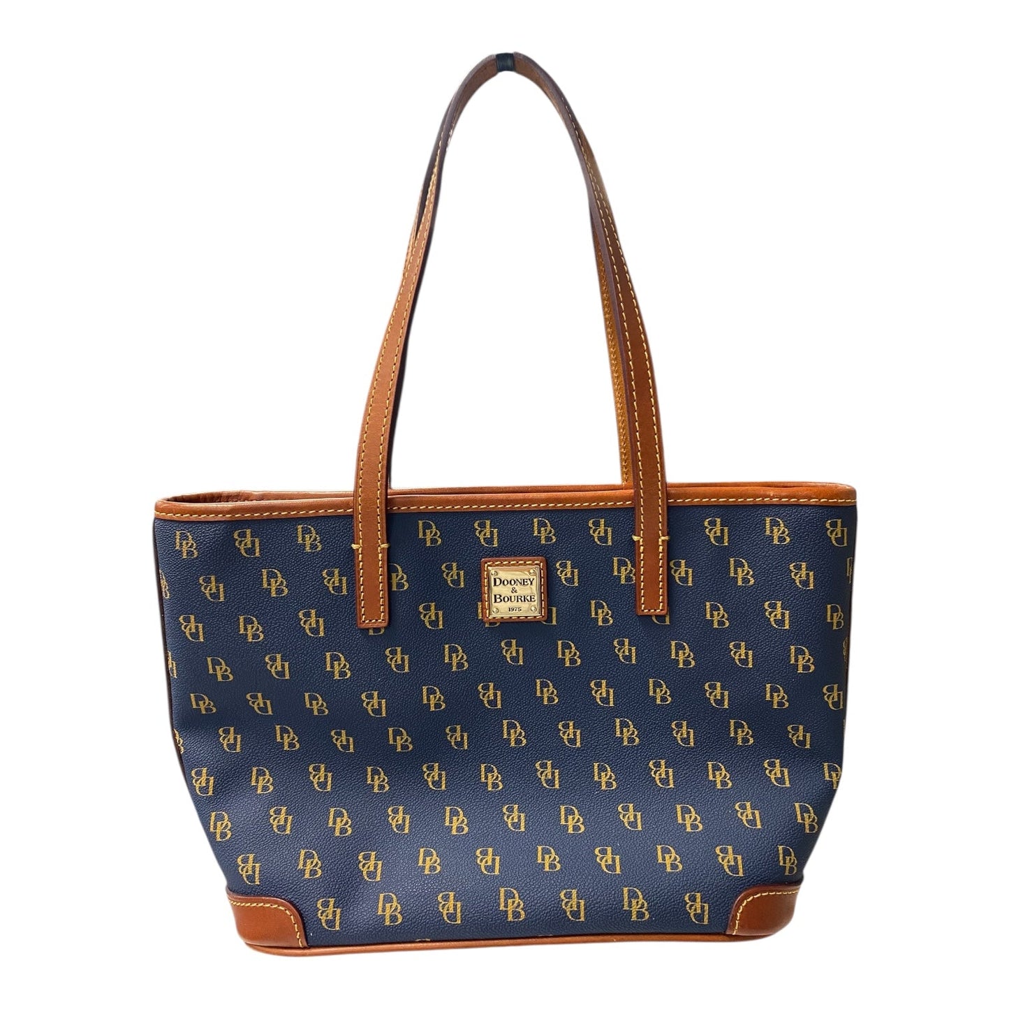 Handbag Designer By Dooney And Bourke In Blue, Size:Medium