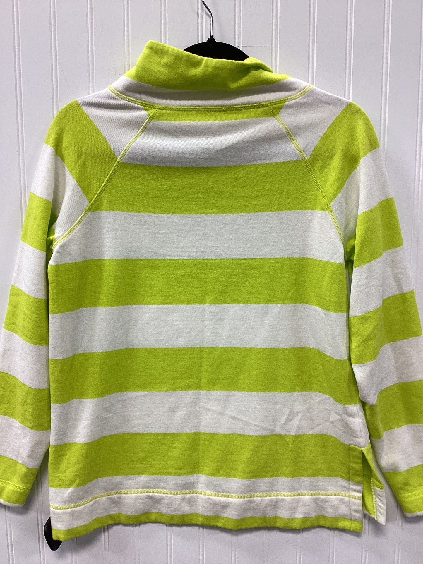 Top Ls By Talbots In Green & White, Size:S