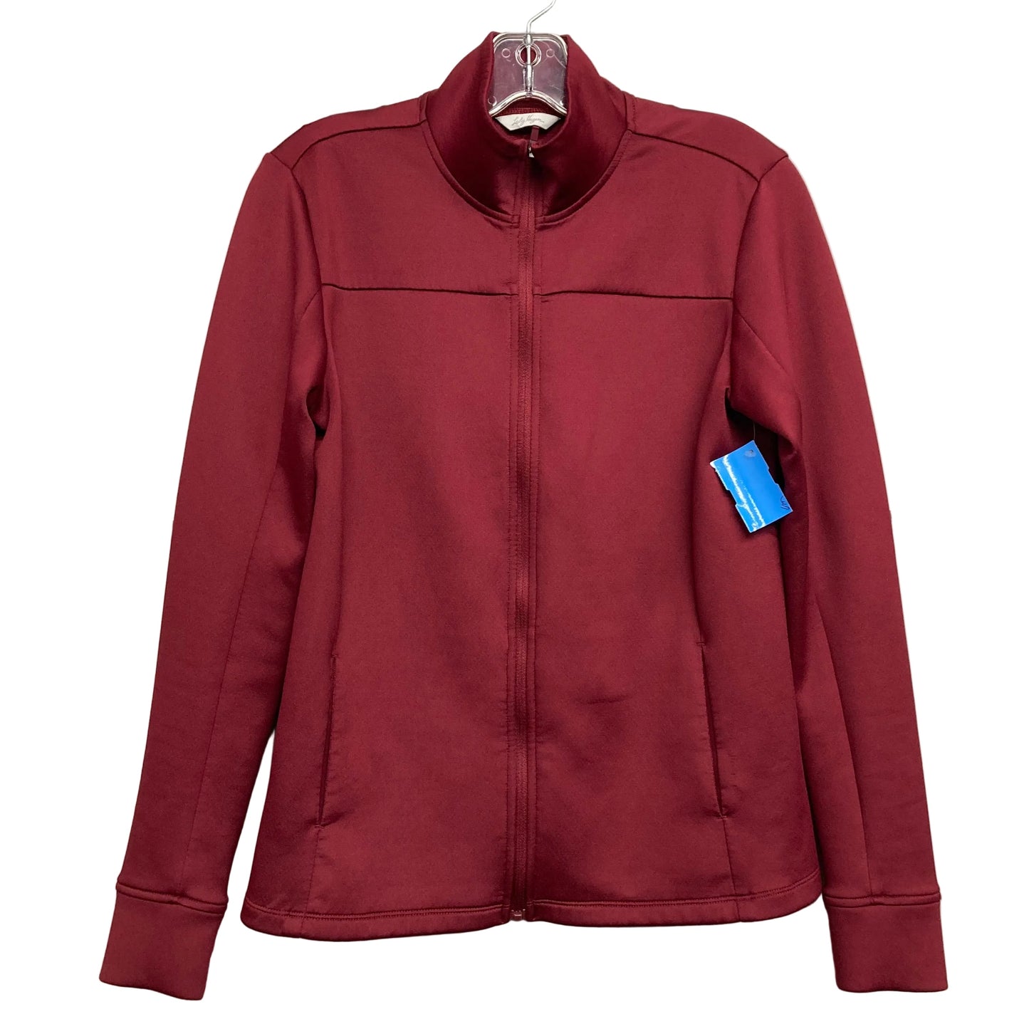 Athletic Jacket By Lady Hagen In Maroon, Size:S
