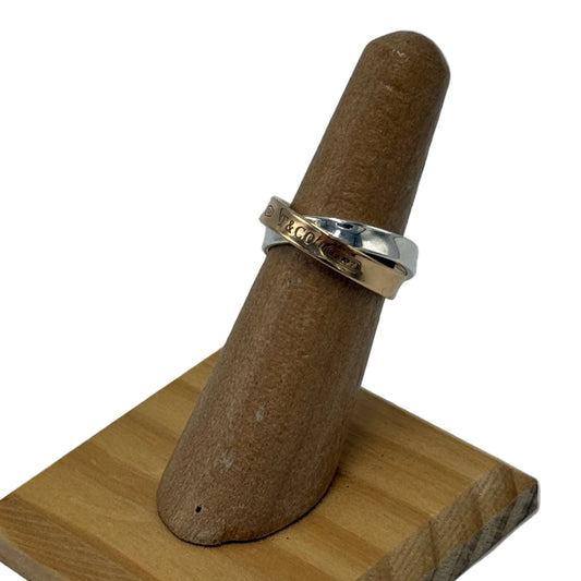 Tiffany & Company 18K Interlocking Luxury Ring, Size: 5.5