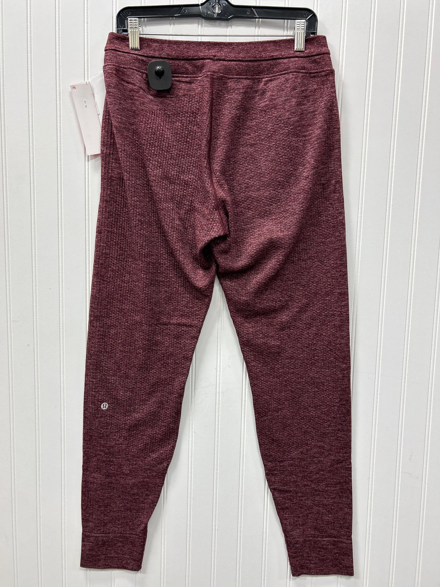 Athletic Pants By Lululemon In Red, Size:8