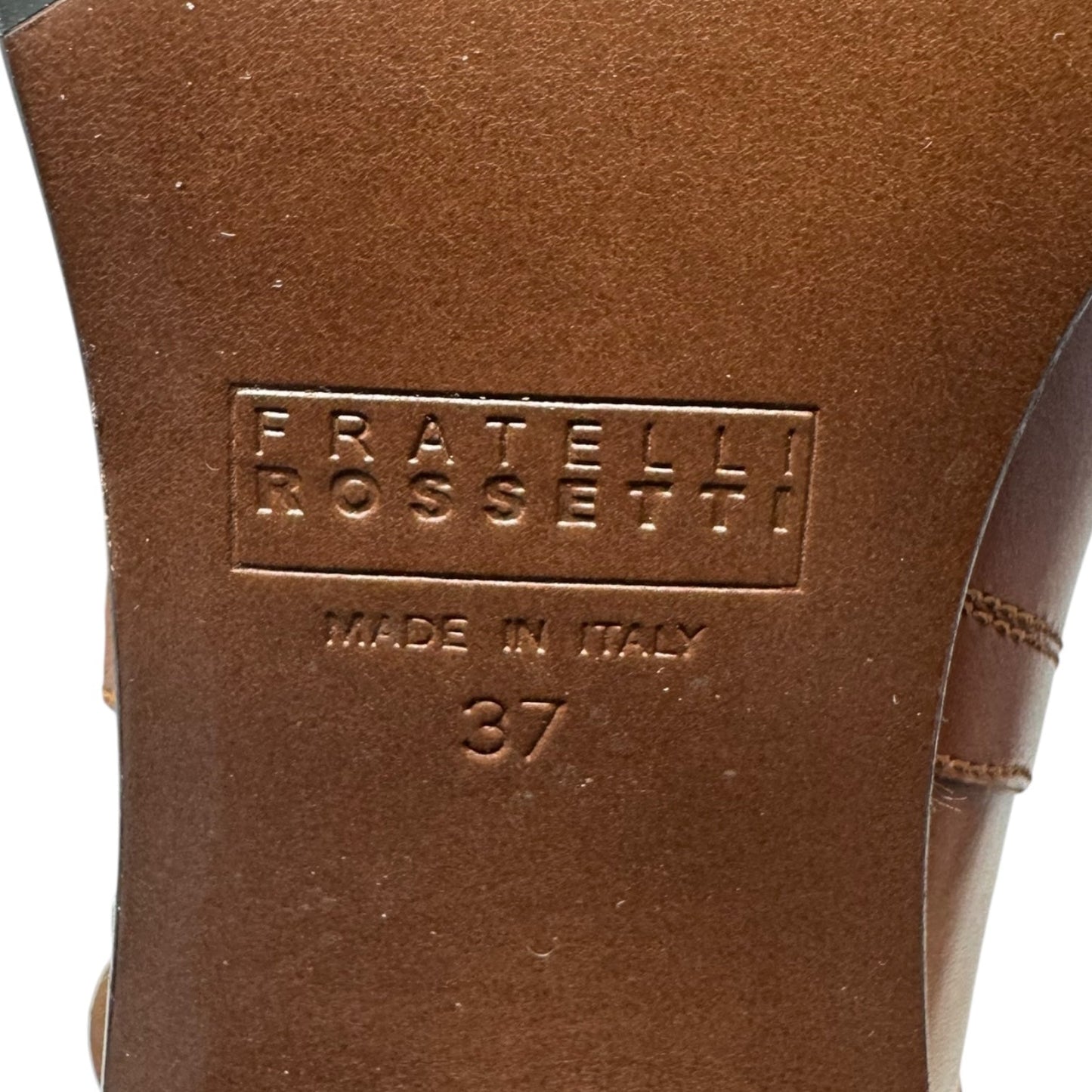 Lady Antique Boots Ankle Heels By Fratelli Rossetti In Brown, Size: 7