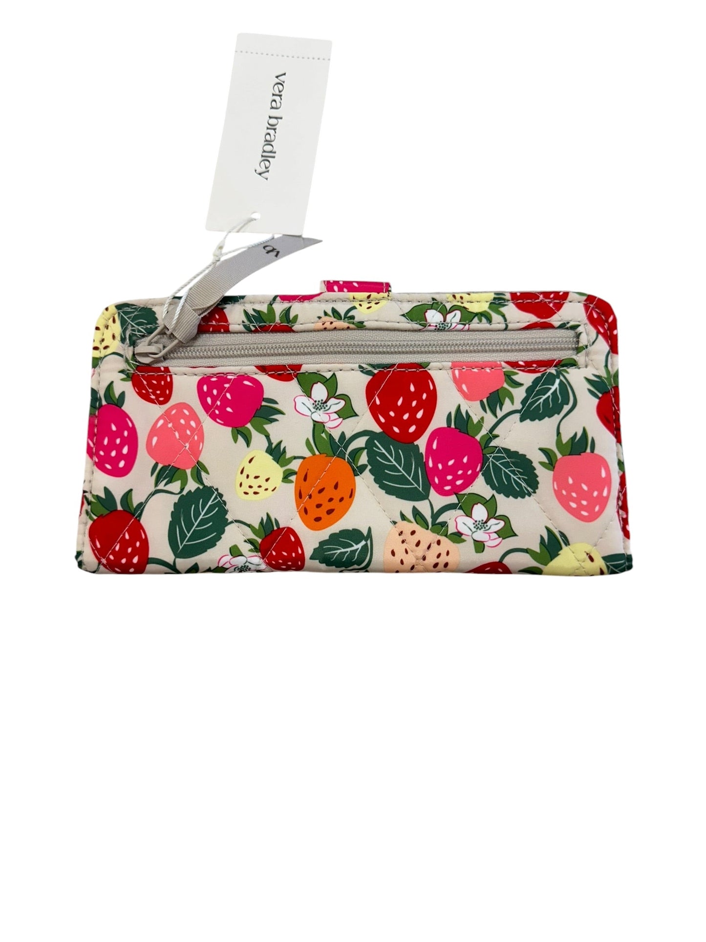 Wallet By Vera Bradley In Pink & Tan, Size:Medium
