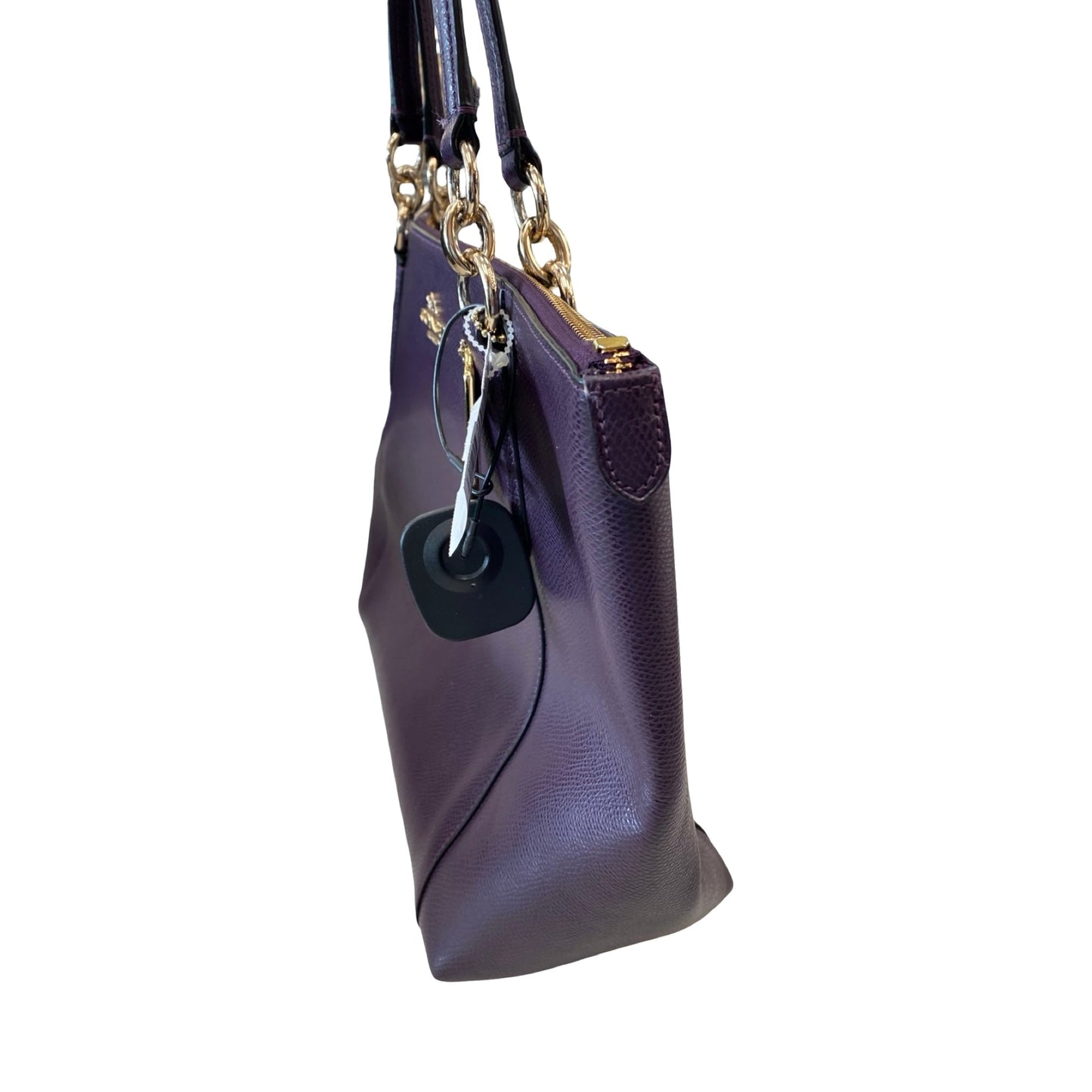 Handbag Designer By Coach In Purple, Size:Large
