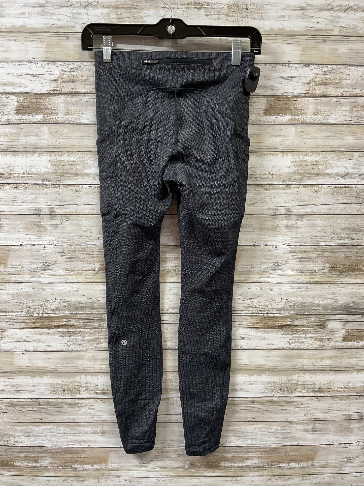 Athletic Leggings By Lululemon In Grey, Size:4