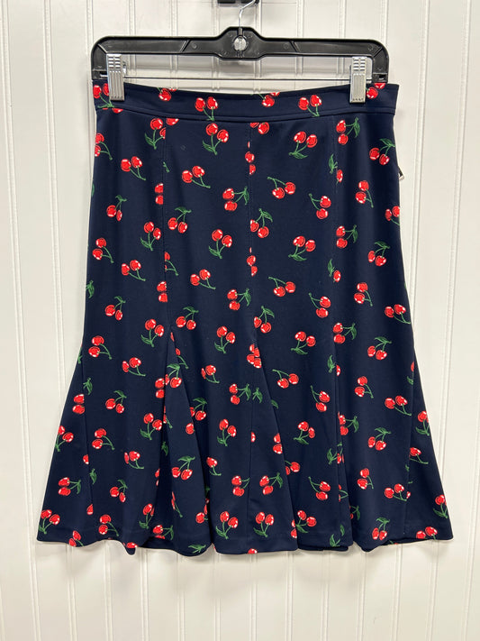 Skirt Midi By Talbots In Navy, Size:2
