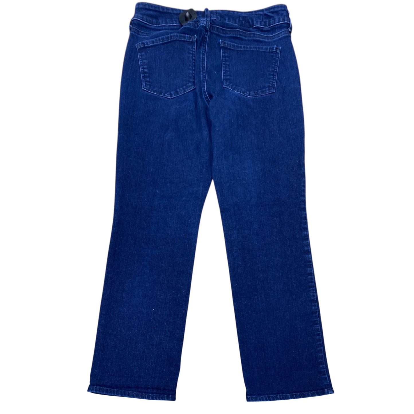 Jeans Straight By Not Your Daughters Jeans In Blue Denim, Size:6P