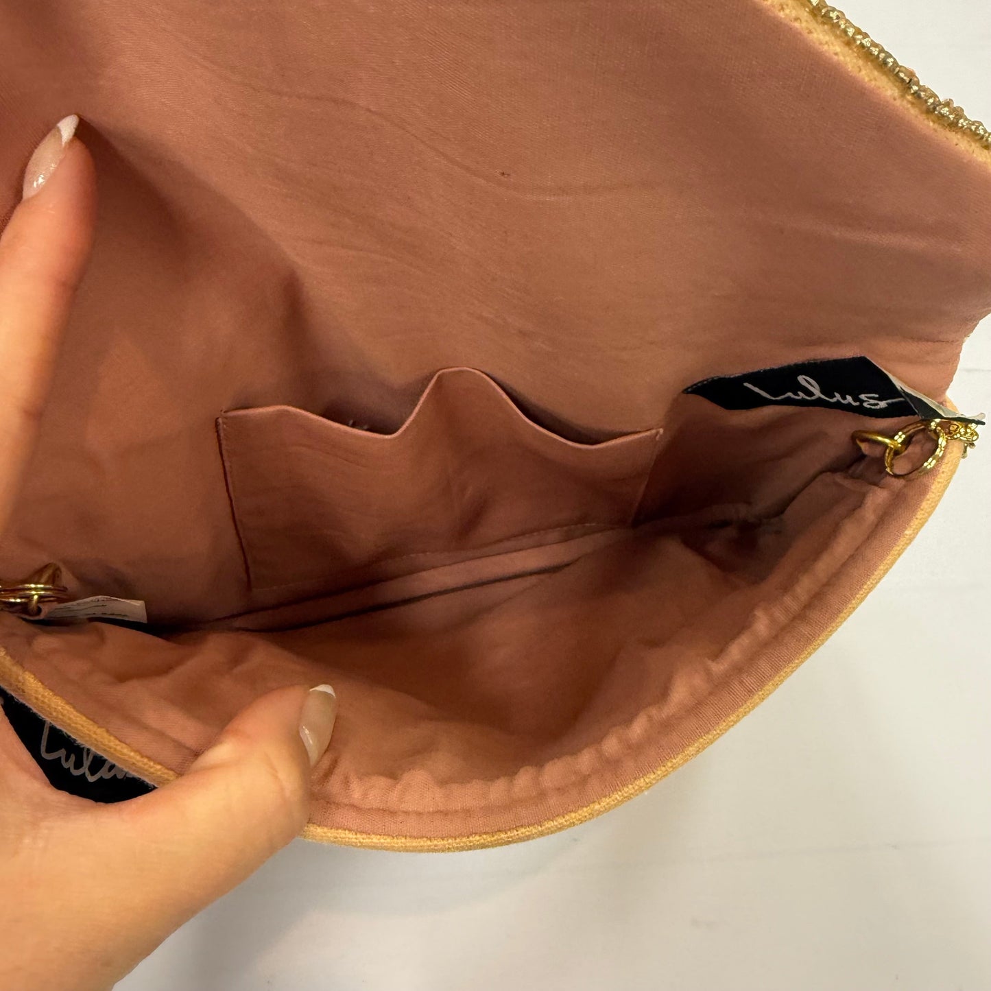 Clutch By Lulus, Size: Medium