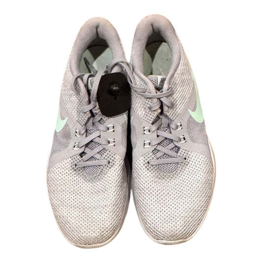 Shoes Athletic By Nike In Grey, Size:9