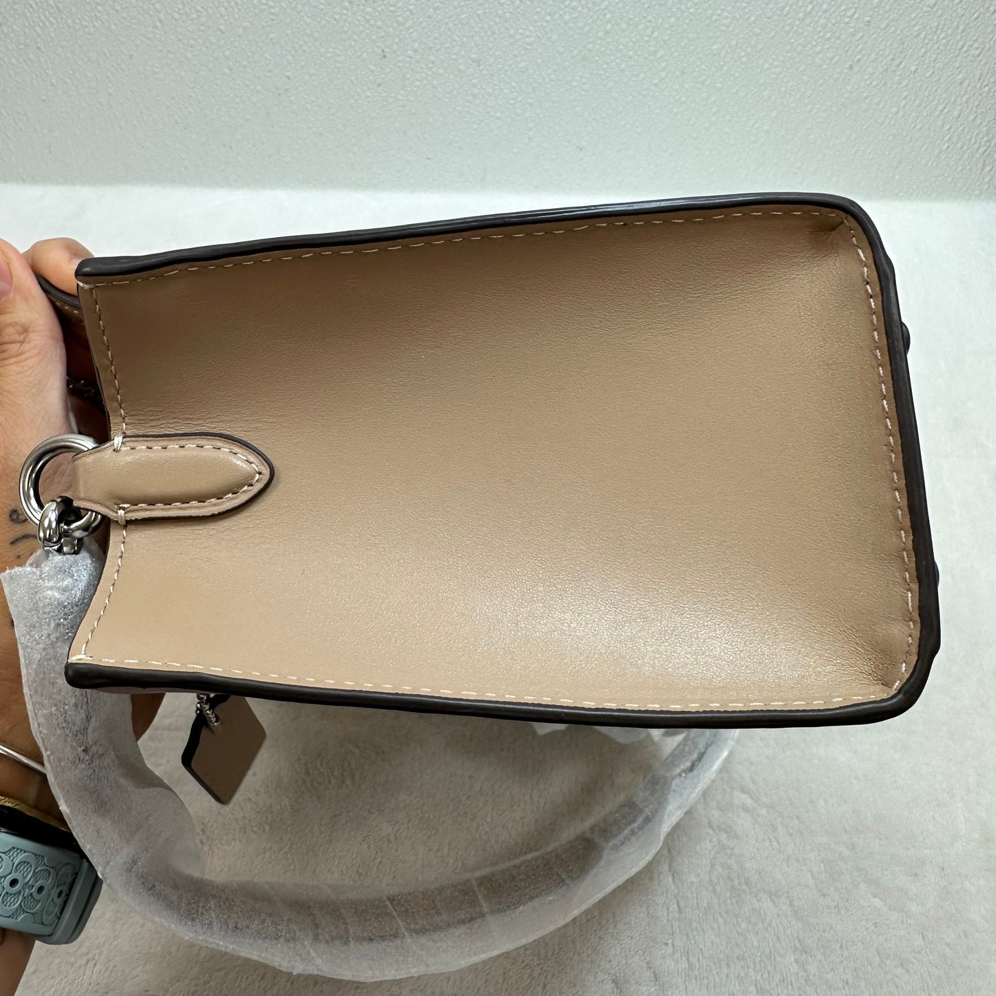 Crossbody Designer By Coach, Size: Small
