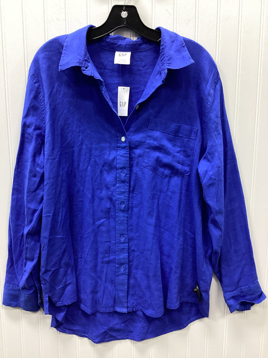 Top Ls By Gap In Blue, Size:L